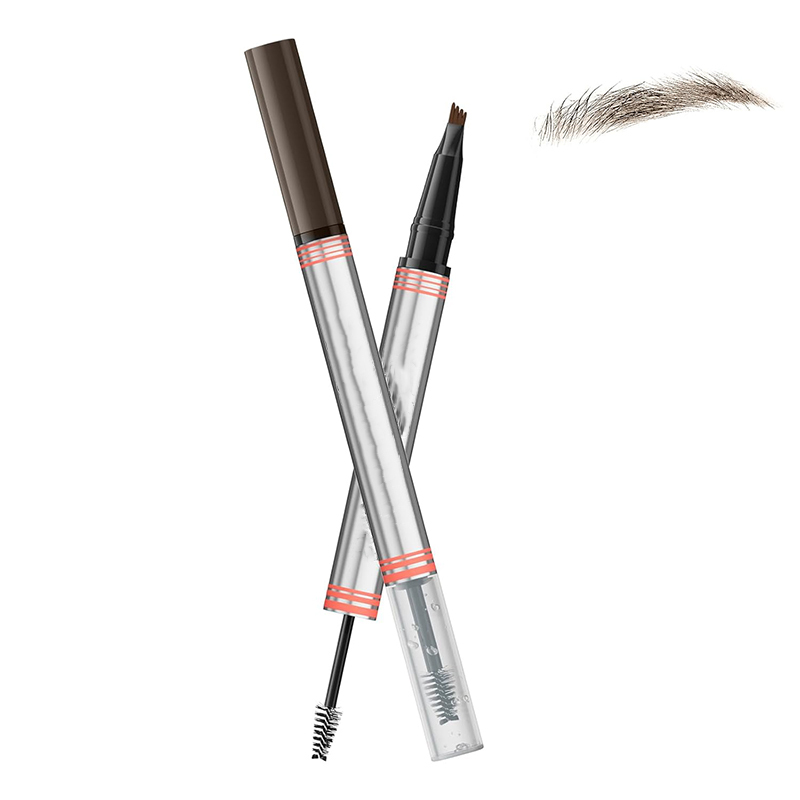 Makeup OEM manufacturer | Double-head eyebrow pencil and eyebrow gel OEM manufacturer Double-head eyebrow pencil and eyebrow gel private brand ODM processing factory