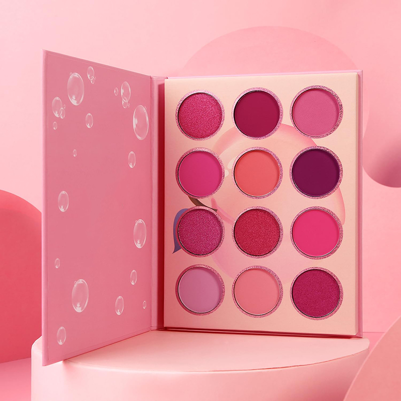 Customized 12-Color Eyeshadow Palette Manufacturer